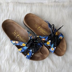 Papillio Birkenstock Rom floral Slide Sandal